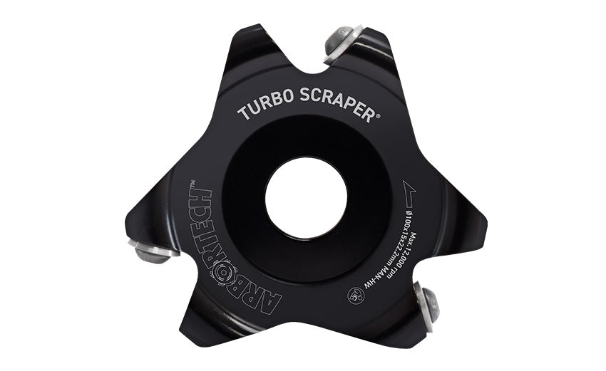 Arbortech TURBO Scraper 100mm Carving Disc: Precision Woodworking Tool