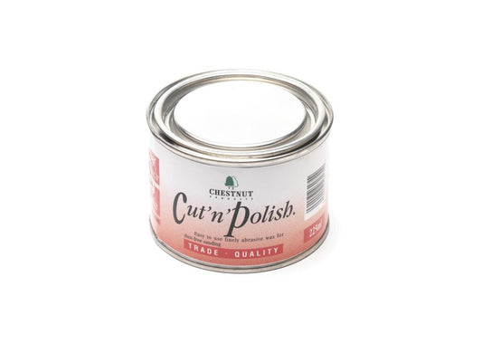 Chestnut Cut N Polish: 225ml Wood Lathe Grinding Wax Finishing Compound