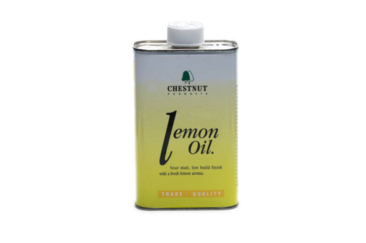 Chestnut 0.5L Lemon Oil: Wood Finish, Natural Luster, Water Resistant, Easy Application