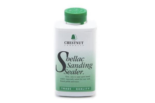 Chestnut Shellac Sanding Sealer 0.5 Liter: Eco-Friendly Wood Primer for Turning