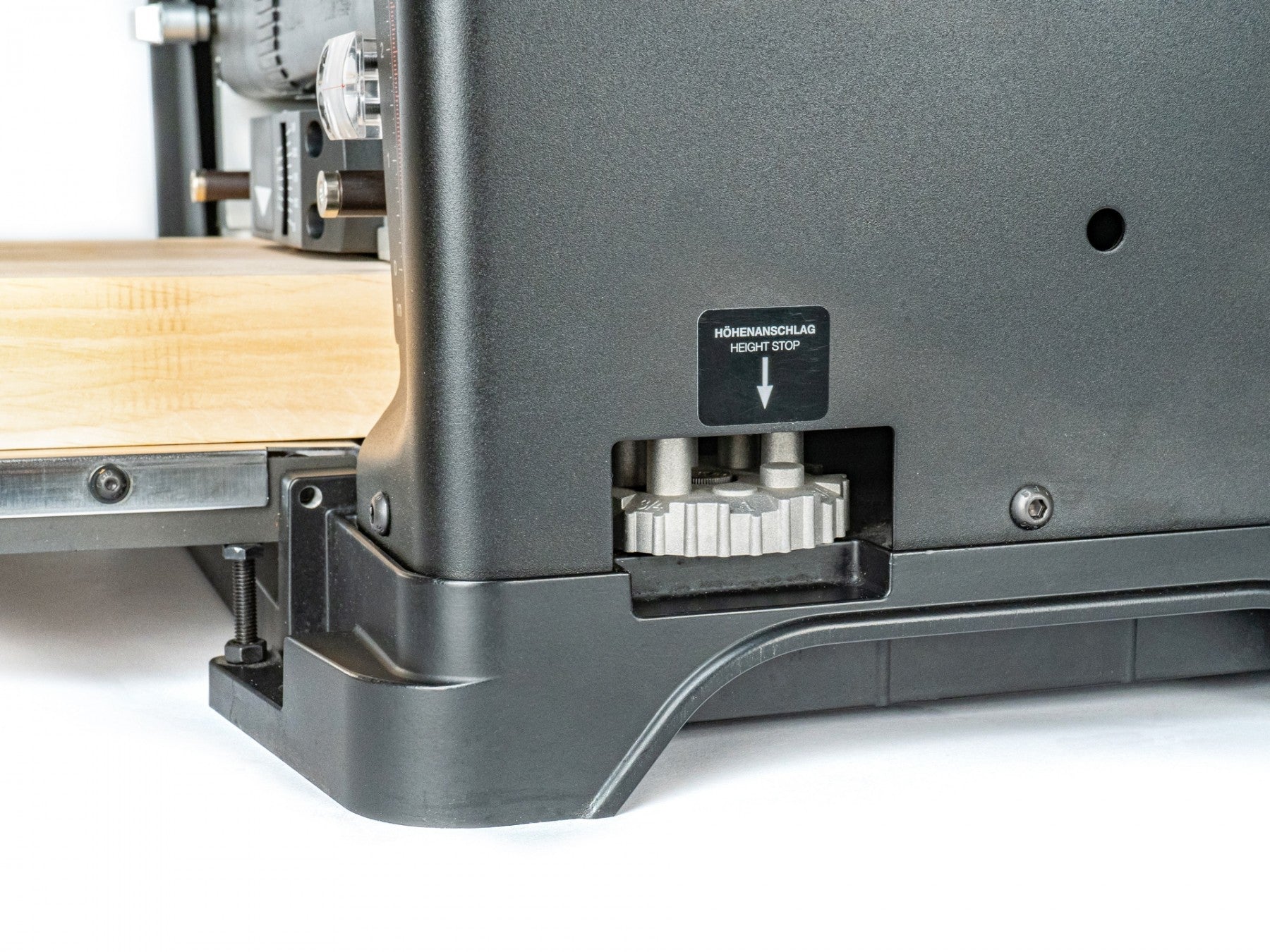 EXMAC D330 Portable Thickness Planer - 330mm Width, Precision Carbide Knives