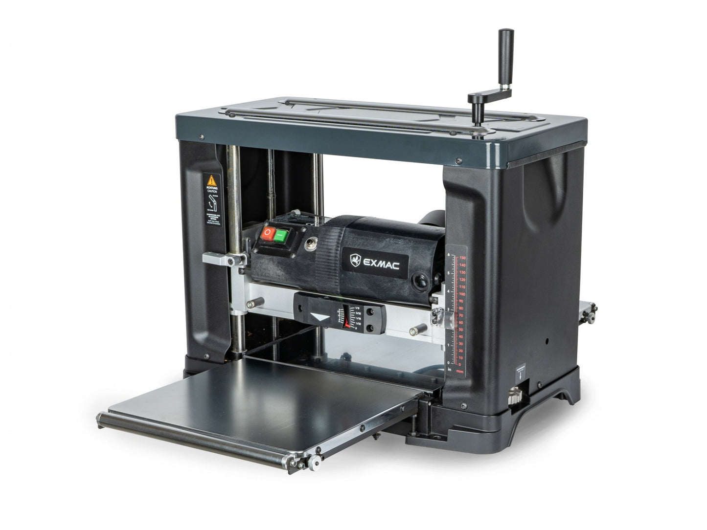 EXMAC D330 Portable Thickness Planer - 330mm Width, Precision Carbide Knives