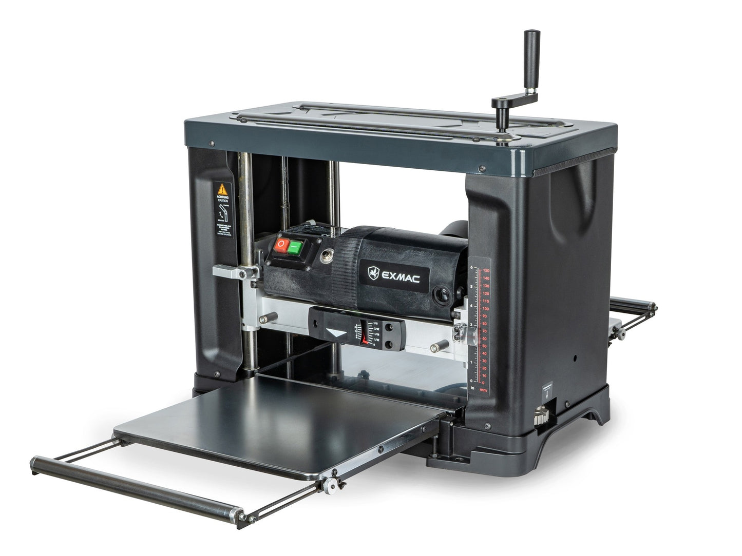 EXMAC D330 Portable Thickness Planer - 330mm Width, Precision Carbide Knives