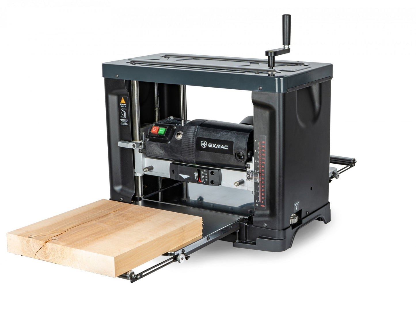 EXMAC D330 Portable Thickness Planer - 330mm Width, Precision Carbide Knives
