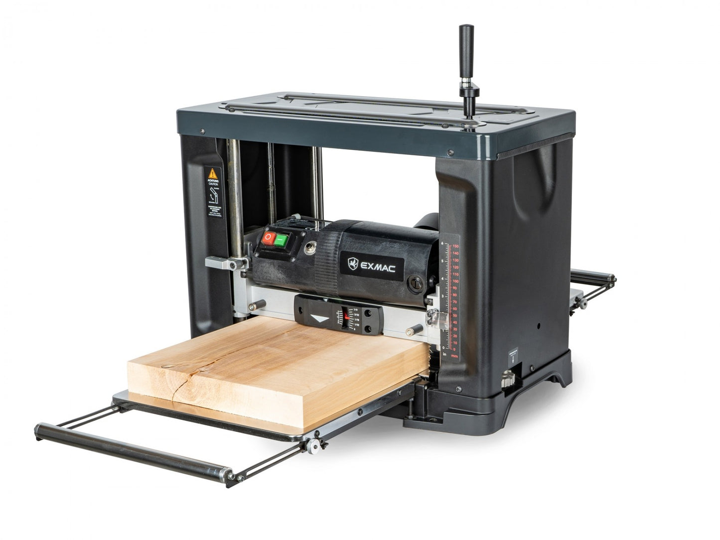 EXMAC D330 Portable Thickness Planer - 330mm Width, Precision Carbide Knives