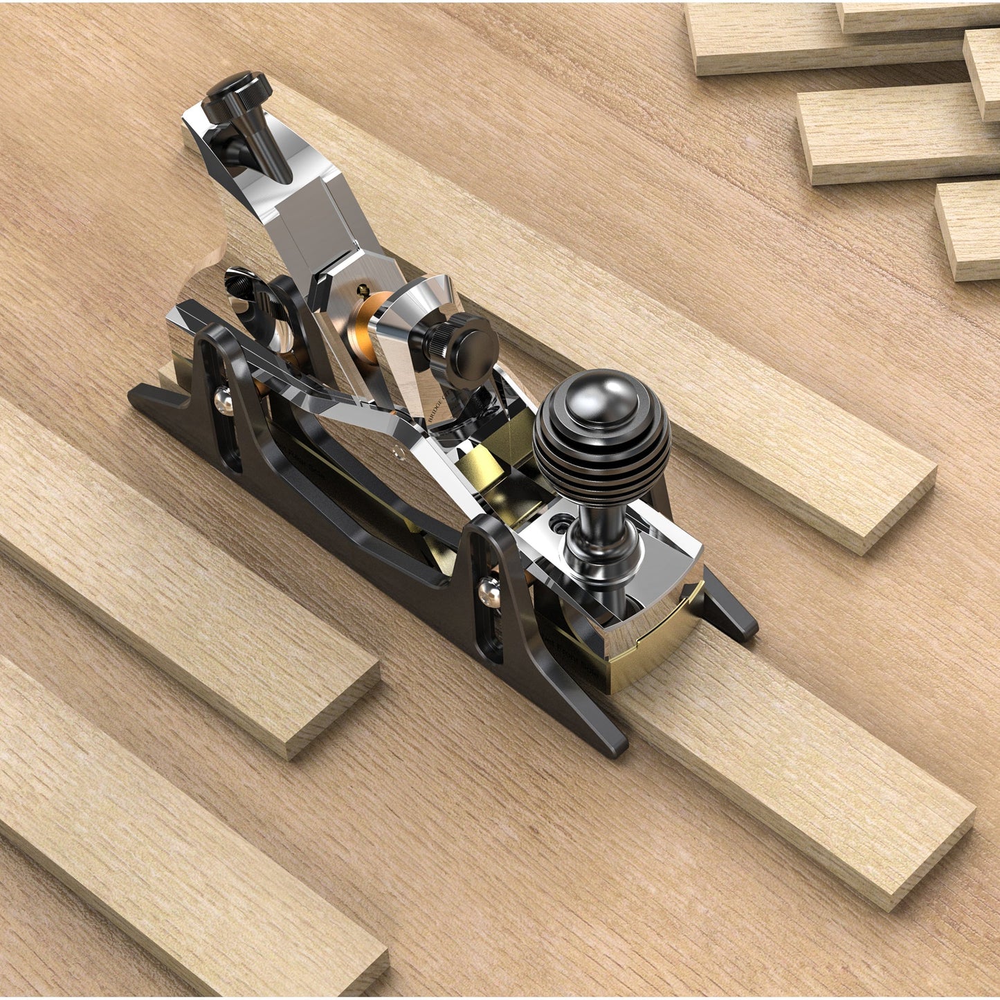 HP-6FX Mini Multi-Plane - Compact Precision Hand Plane for Woodworkers