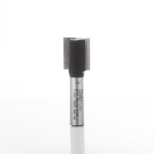 Klein HW Carbide Straight Router Bit for Wood Grooving, Plunging, and Precision