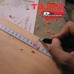 Tajima Professional Pit Measure Adhesive Tape: Durable, Reversible, Self-Adhesive Benchtop Ruler