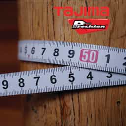 Tajima Professional Pit Measure Adhesive Tape: Durable, Reversible, Self-Adhesive Benchtop Ruler