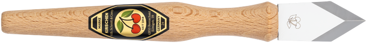 Premium Woodworking Marking Knife: Trapezoidal Blade, Red Beech Handle, Precision Tool