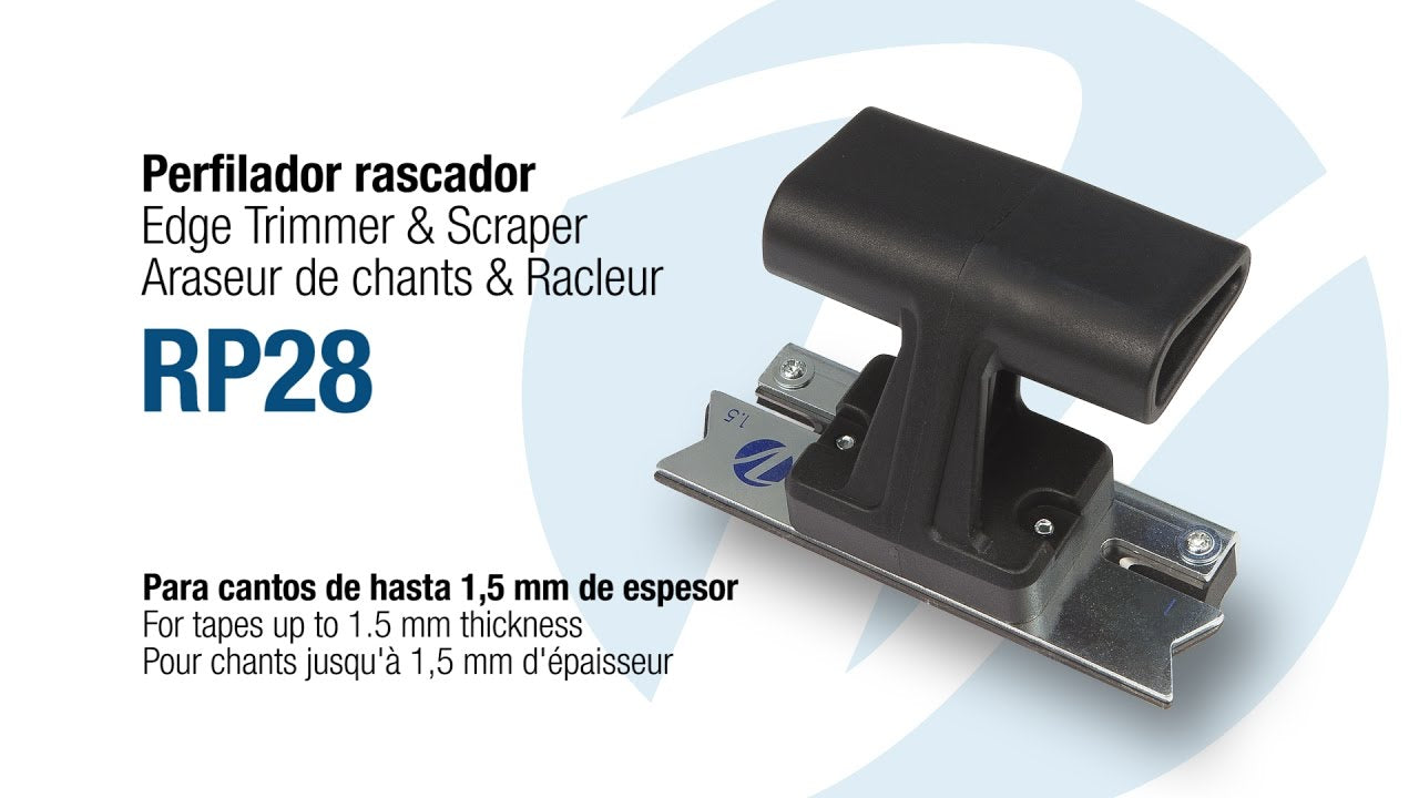 Virutex RP28 Professional Manual Edge Scraper Trimmer for Perfect Finishes