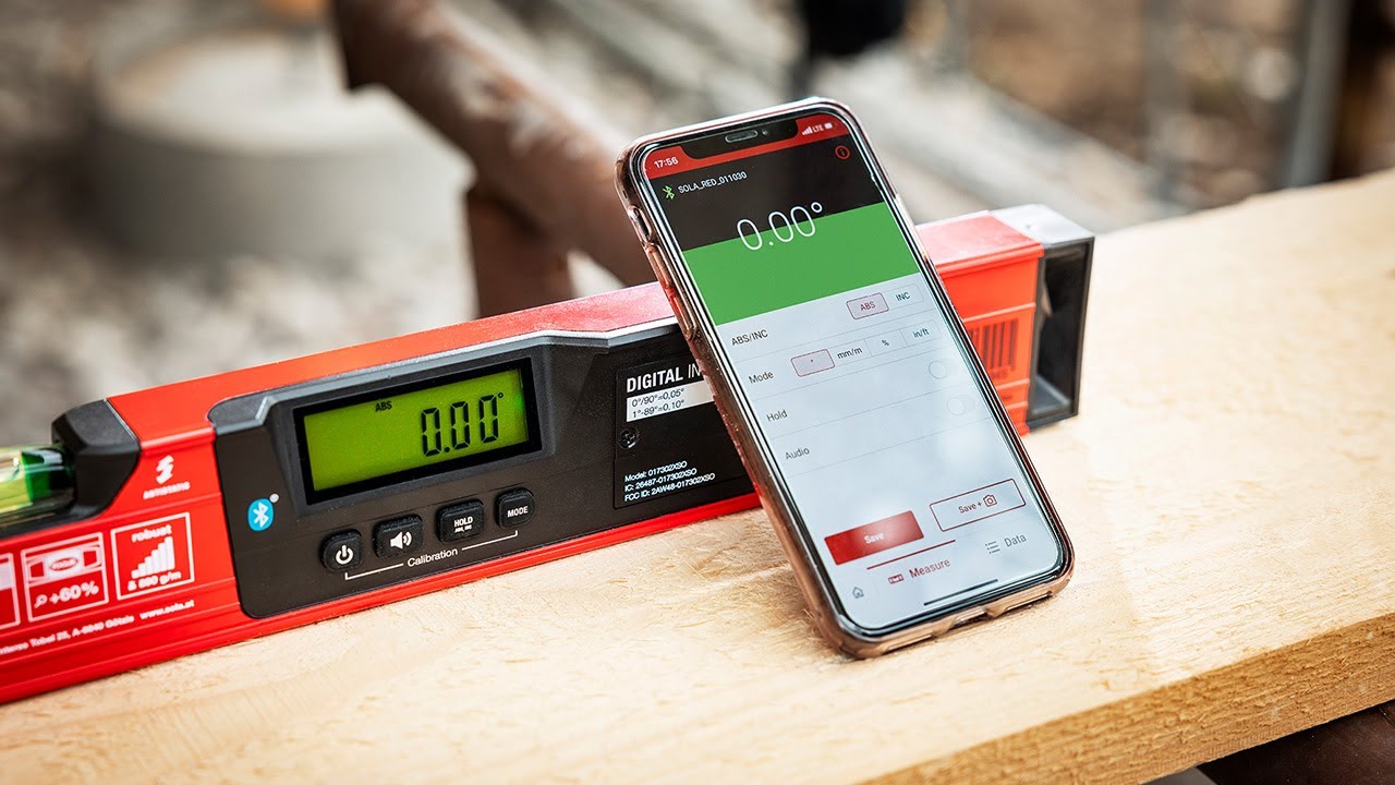 Digital Laser Inclinometer Level