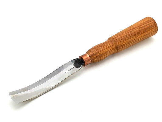 BeaverCraft G7L/22 Long Bent Gouge – 22mm Wood Carving Chisel