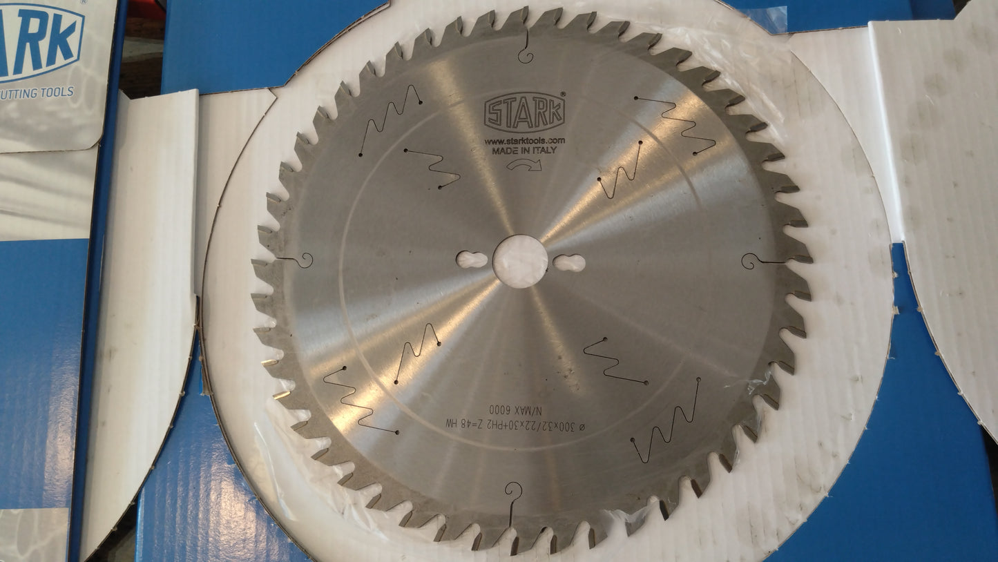 UNIVERSAL TCT SAW BLADES WITH LOW NOISE SLOTS