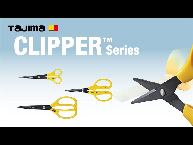 Tajima Clipper 175mm Fluoro-Coated Serrated Blade Garden Pruning Scissor Tool